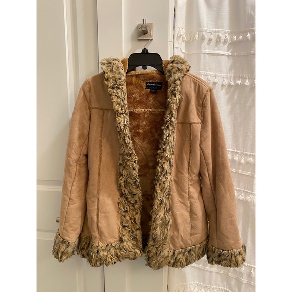 Jackets & Blazers - Lolita La Plume Faux Suede/Leather 70s Jacket